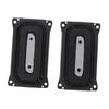 2x Speaker Passive Radiator Vibration Plate Subwoofer Membrane Diaphragms