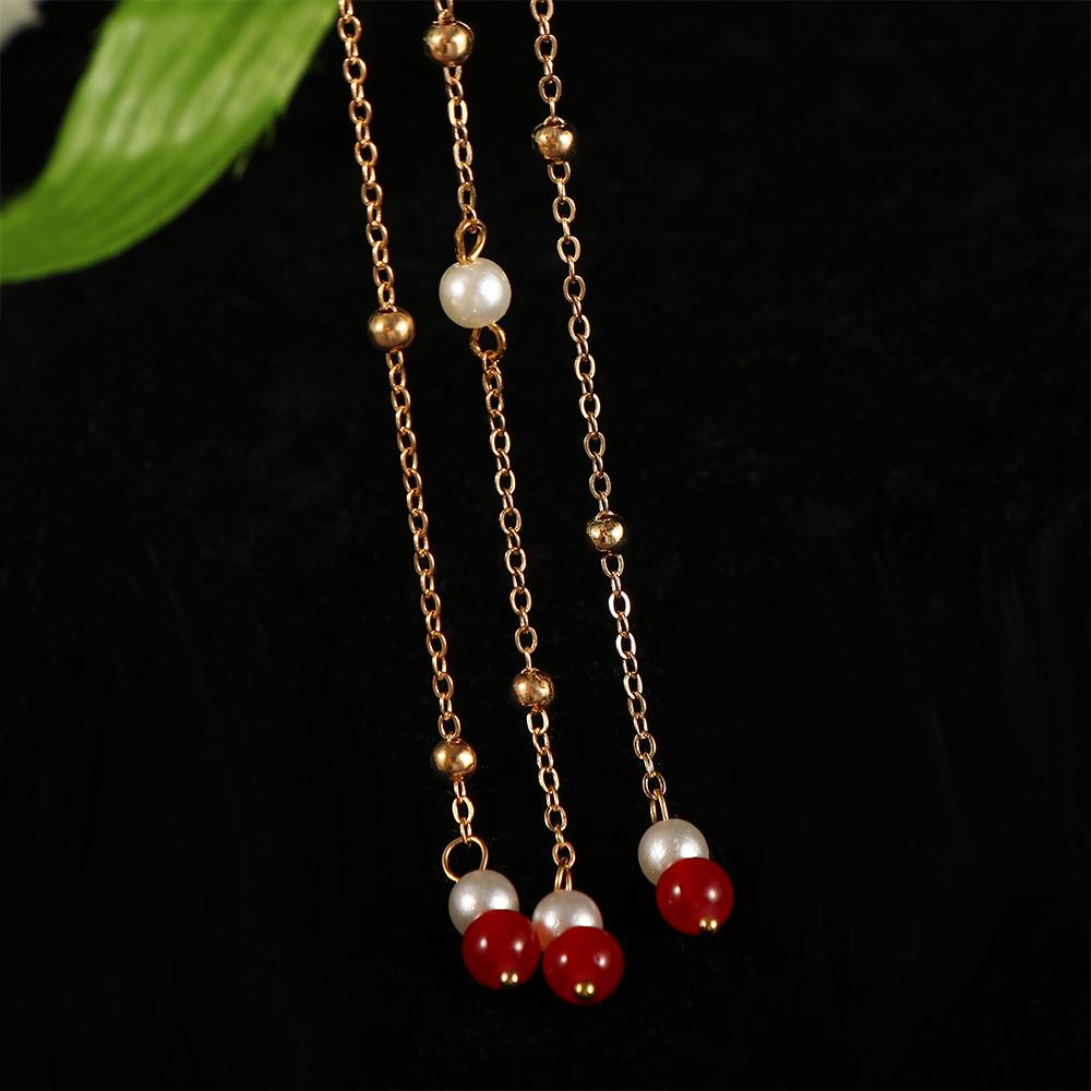 Hanfu Chinese Bride Accessories Earrings Set Women Hair Stick Hair Accessory Set Hairpin Hair Comb