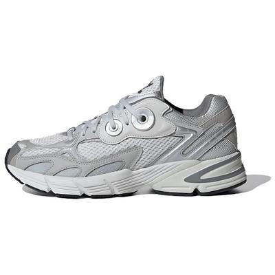 Originals Astir Удобная повседневная носка Прочные низкие лайфстайл кроссовки Женские кроссовки Серебристо-серый JH7349