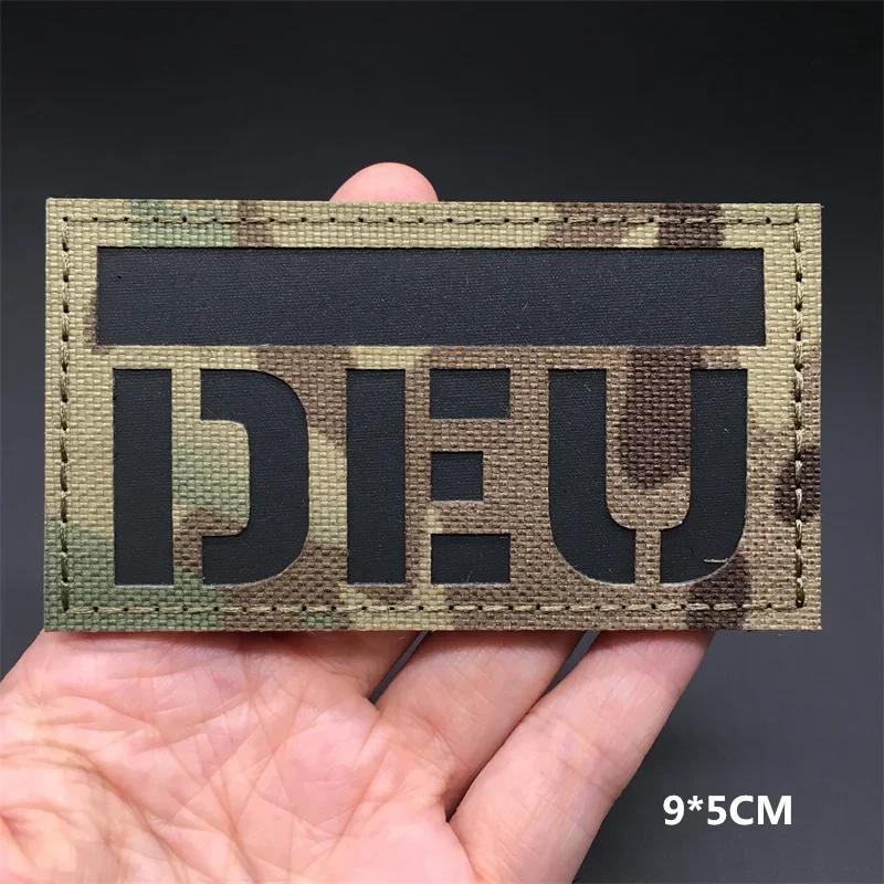 3D Мультикам Национальные Флаги Нашивки ИК Отражающие Нашивки На Одежду Тактические Значки Липучка Лазерная Вырезка Принадлежности DIY Аксессуары