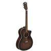 GUILD OM-240CE ACB Archback Series Acoustic-Electric Guitar with Pickup, Antique Charcoal Burst