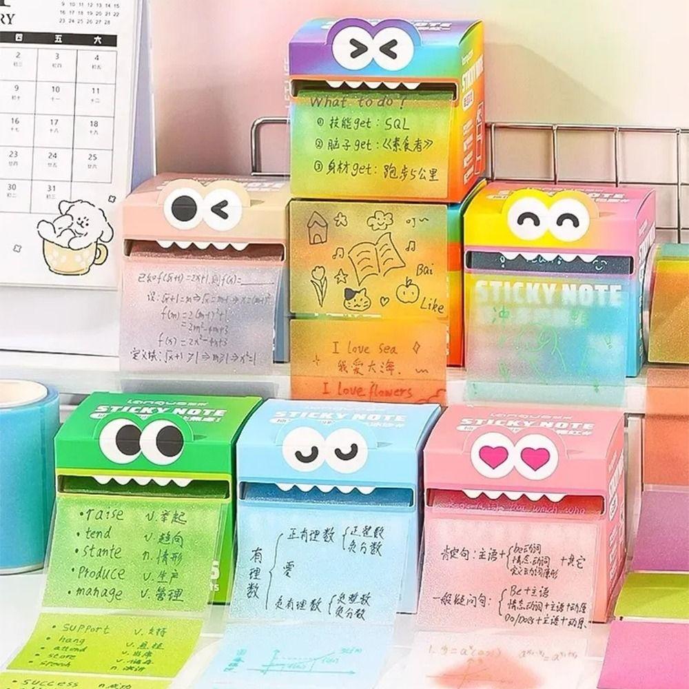 105Sheets Creative Colorful Memo Pad Kawaii Cartoon Notepads INS Square Writing Pad  Kids Gift