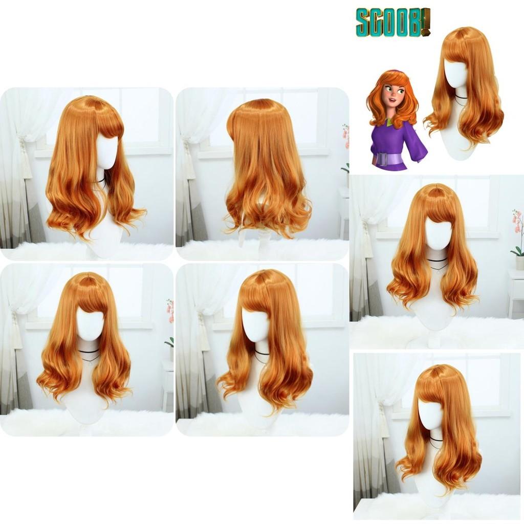 Scoobcosplay - Яркий оранжевый цвет, длина 52 см, подходит для всех тонов кожи