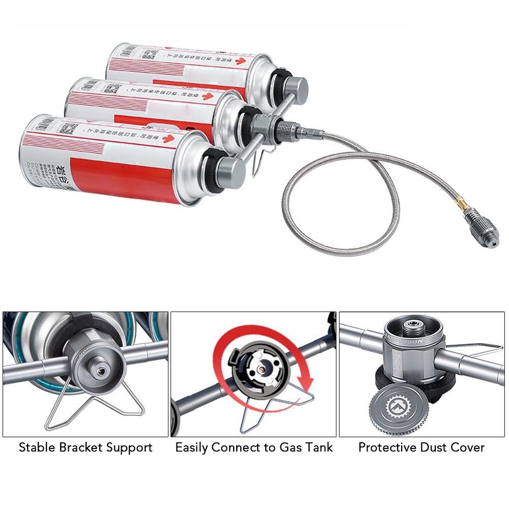 Адаптер непрерывного газоснабжения портативной плиты 3 в 1