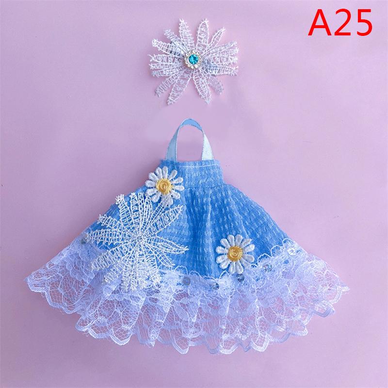 Clothes Set for 16-17cm Ob11 Doll Fashion Suit 1/8 bjd Doll Dressup Skirt 6 Inch Cute Clothes Uniform