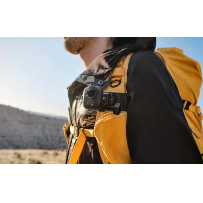 Магнитное крепление ZLiT для экшн-камеры Insta360 GO Ultra, быстросъемный удлинительный кронштейн, основание-держатель, (черный)