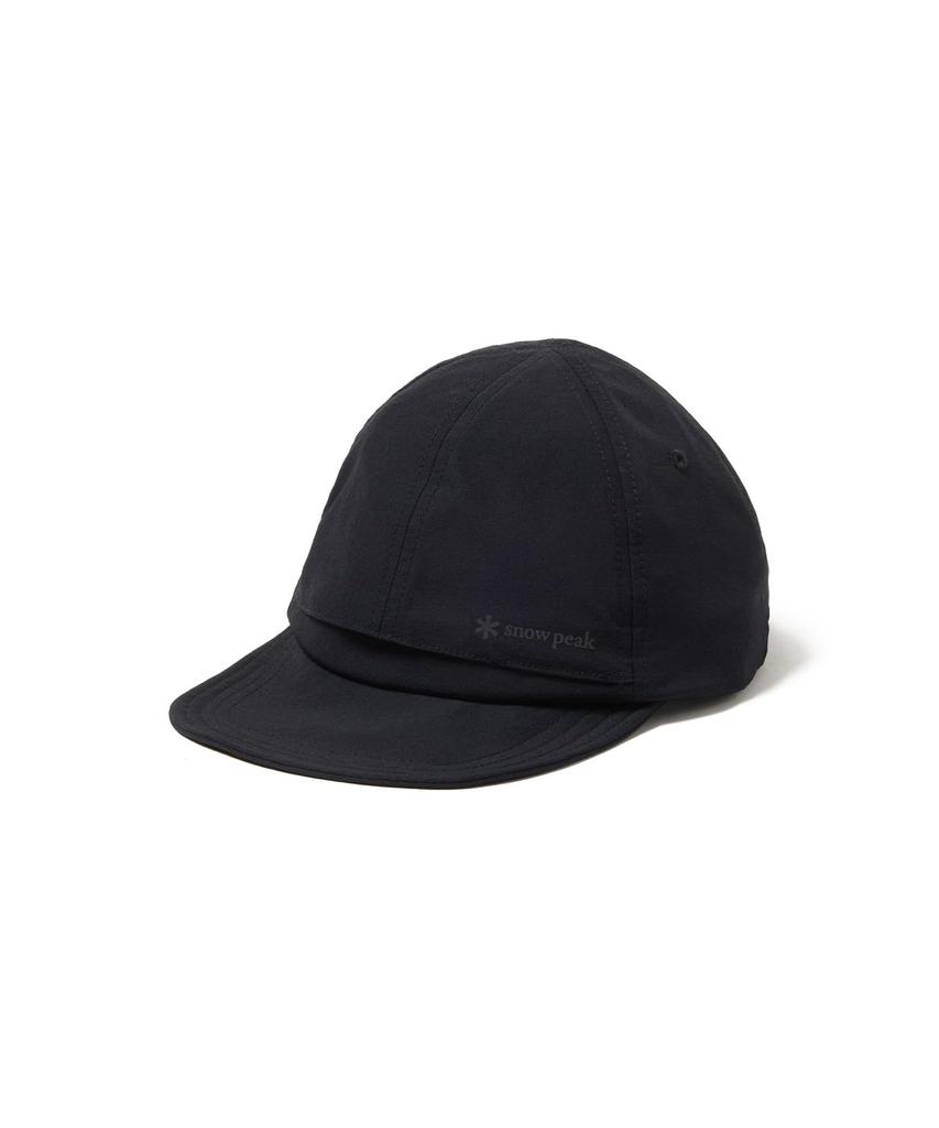 Snow Peak Stretch Cap Headwear Cap Hat Black One Water-Repellent AC-25AU003 Men's Women's
