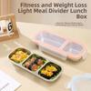 Reusable Food Storage Container Leakproof Seasoning Tray Stainless Steel Lunch Box  Office