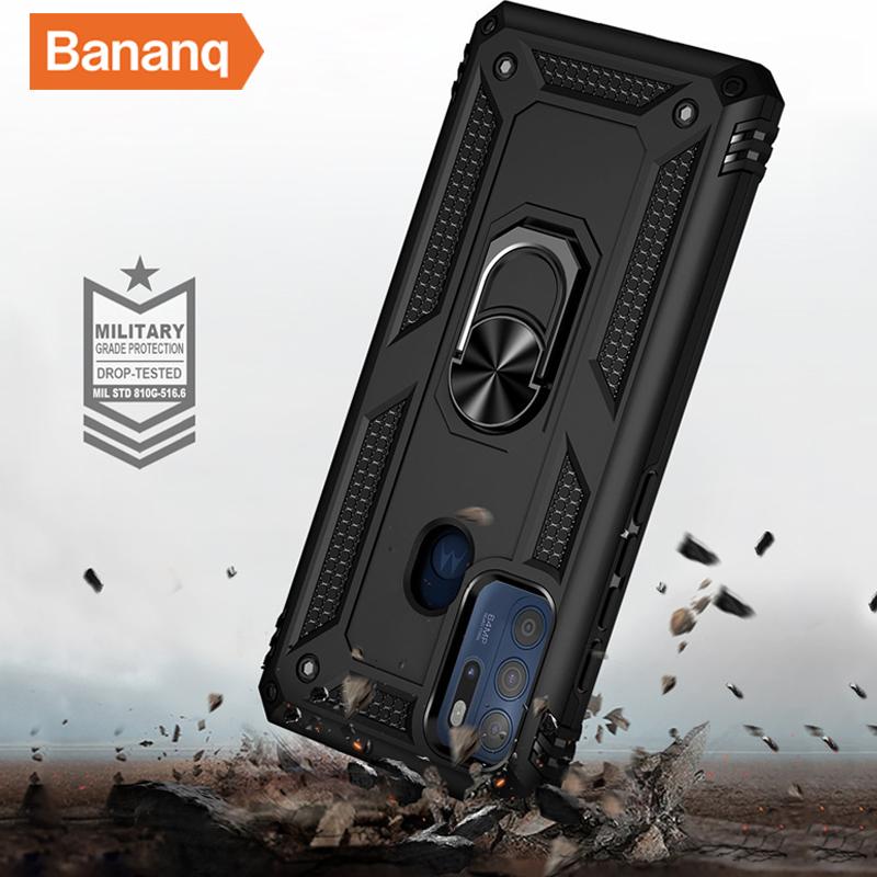 Чехол-подставка Bananq Ring для Motorola G14 G54 G22 G31 G41 G51 G71 G9 Play G Stylus Edge 30 Pro E6s E6i E7 Plus E7i Power E32