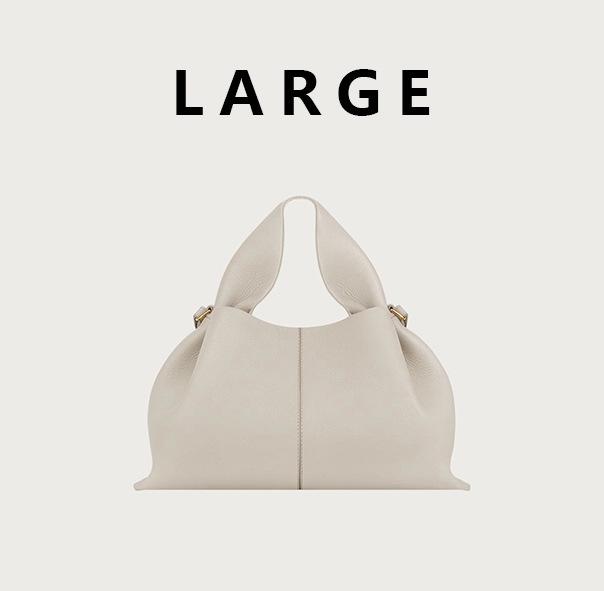 Pol Cloud Сумка-пельмень из натуральной кожи класса люкс в ретро французском стиле