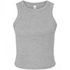 Bella + Canvas Womens/Ladies Heather Micro-Rib Racer Tank Top