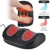 Electric Foot Massager Mini Kneading Feet Hot Compress Machines Deep Tissue Shiatsu Kneading Relieve Muscle Care Foot Machines