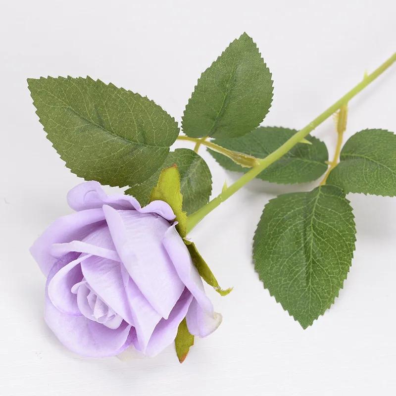 1шт искусственный букет цветов красный шелковый искусственный цветок розы для свадьбы украшение домашнего стола рождественский подарок на день святого валентина