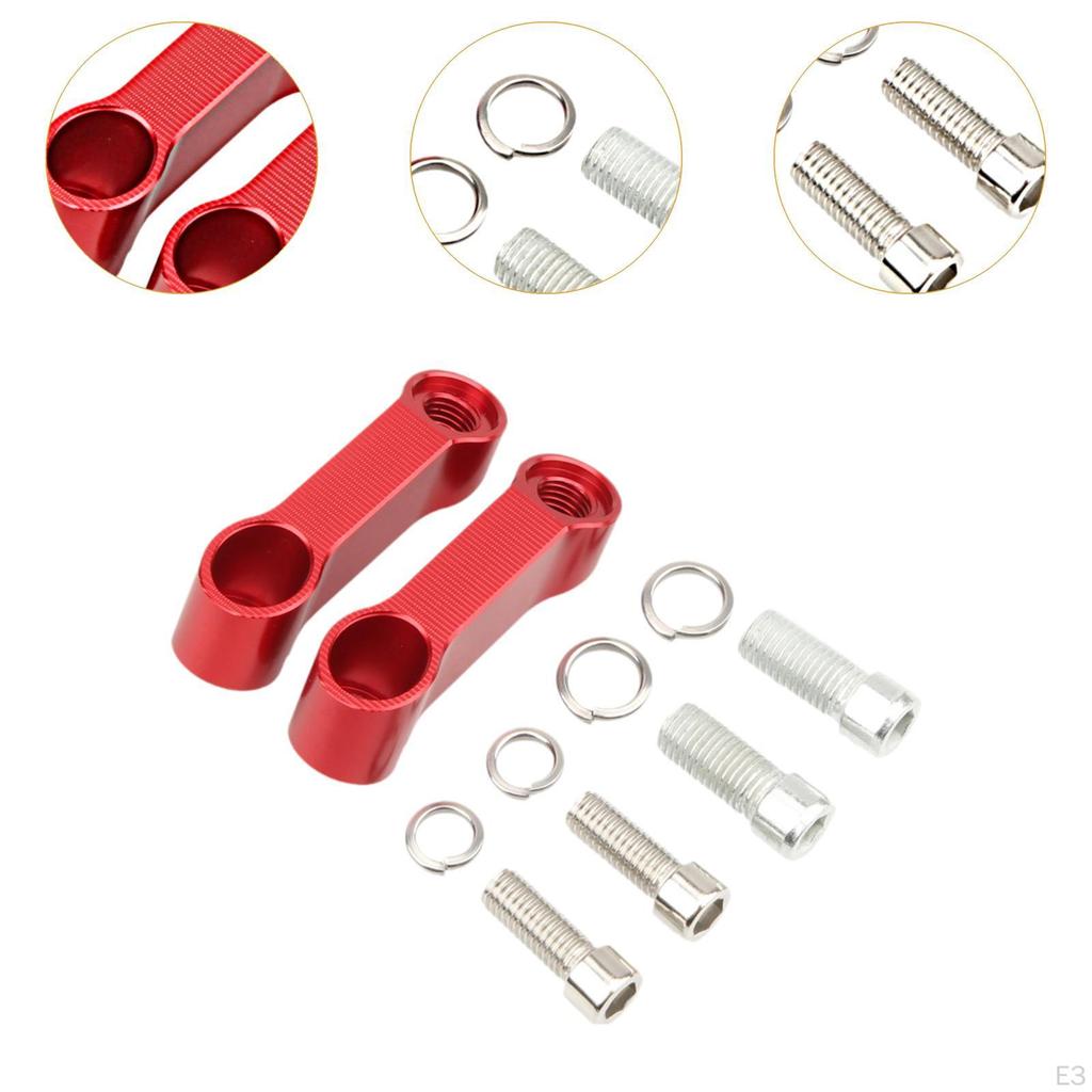 Зеркало Крепление на руль Удлинитель Адаптер заднего вида Профессиональная простая установка