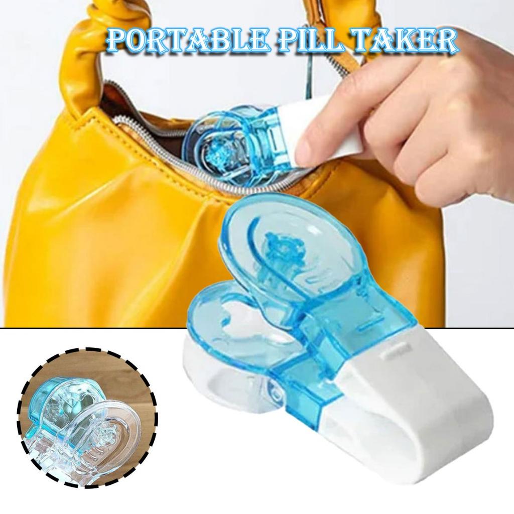 Портативный прибор для удаления таблеток, таблетки, блистерная упаковка, открывалка, вспомогательный инструмент, футляр для таблеток, бесконтактный, легко вынимается из упаковки