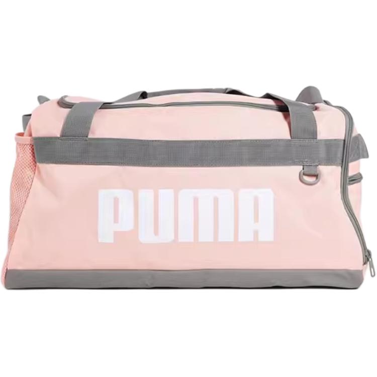 Puma 35L Brand Logo Simple Large Capacity Shoulder Crossbody Travel Bag Unisex bags Gray Pink 076620-13