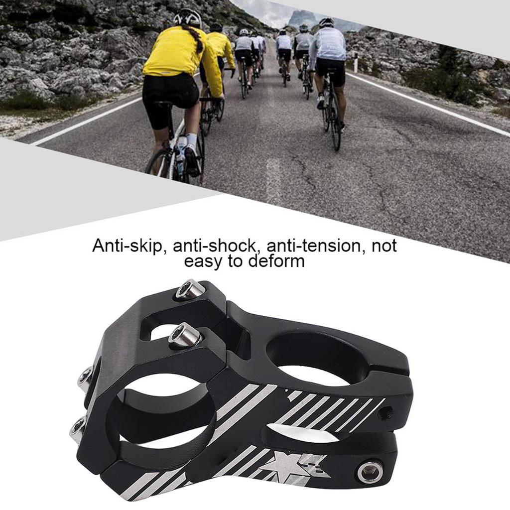 31.8mm Mountain Road Bike Handlebar Stems Aluminum Alloy Bar Stem Black