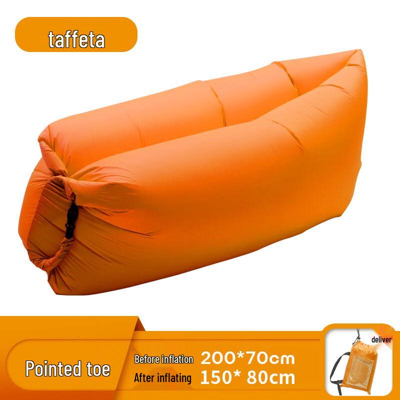 Junkaiwei Portable Inflatable Lounge Sofa with Pillow