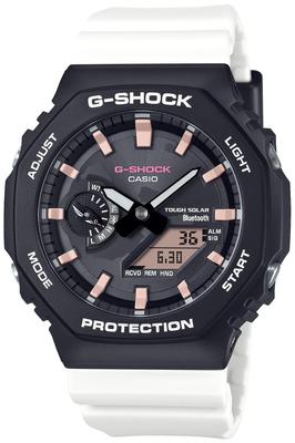 G-SHOCK Модель в честь сотрудничества с Фондом Чарльза Дарвина Bluetooth Tough Solar Биопластик GA-B2100CD-1A7JR Мужские Белые