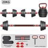 Adjustable Dumbbell Set for Men's Fitness - Beginner Friendly Arm Muscle Equipment