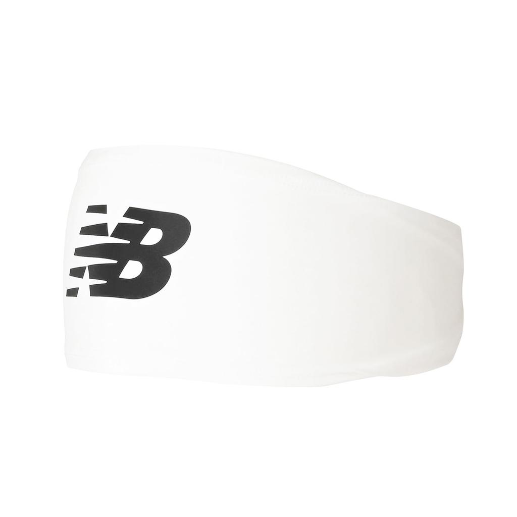 New Balance Skull Wrap Headband LAH13020 WT Free Size (LAH13020) (White)