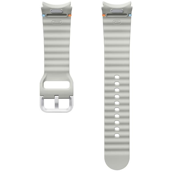 Pasek Sport Band Samsung Et-Snl31Lsegeu Do Watch7 / 6 / 5 / 4 20Mm M/L Srebrny/Silver