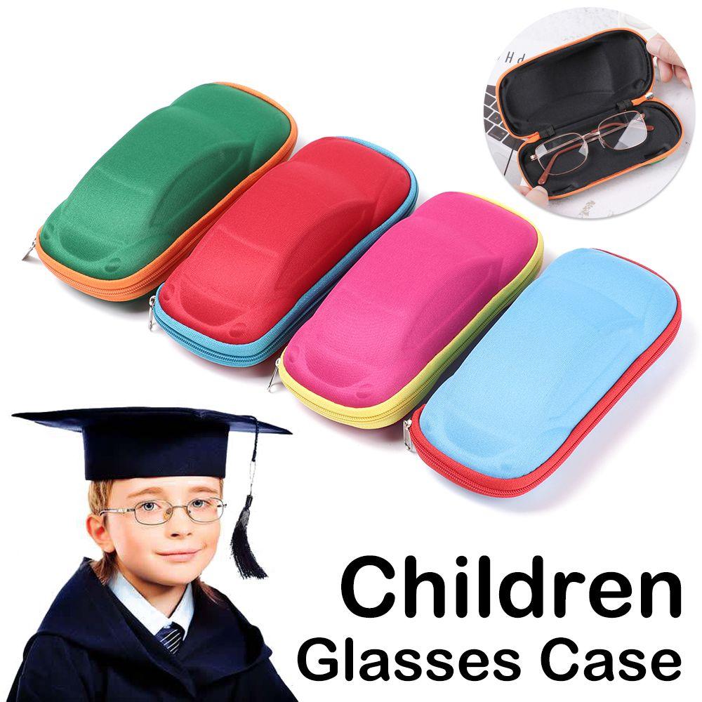 Fashion Car Shaped Multi-function Children Glasses Case Pouch Bag Eyewear Protector Sunglasses Box