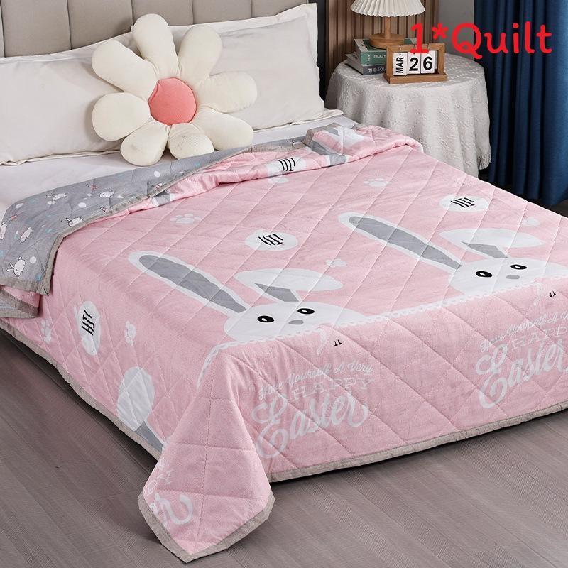 Животное Растение Летний Узор Принты Пододеяльник Одеяло Постельное Белье Для Студента Моющийся Комната