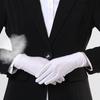 White Adult Gloves for Funeral Formal Tuxedo Parades Costume Gloves Halloween White Gloves Girls Boys Cosplay Supplies