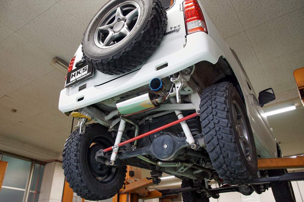 HKS Автомобильный спортивный глушитель Super Turbo глушитель Jimny K6A Совместимые детали для проверки впускной и выпускной системы ABA-JB23W 31029-AS002