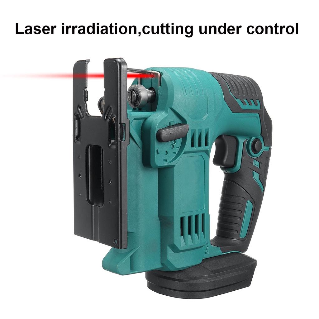65 мм, 2900 об/мин, 18 В, бесщеточный электрический лобзик, регулируемый деревообрабатывающий электроинструмент для батареи 18 В