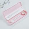 Wear-resistant Pencil Case Smooth Edge PP Large Capacity Portable Pen Box for School