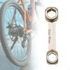 Велосипедный шестигранный ключ 10 в 1, инструменты для ремонта гаечного ключа, брелок для велосипеда, многофункциональный инструмент для