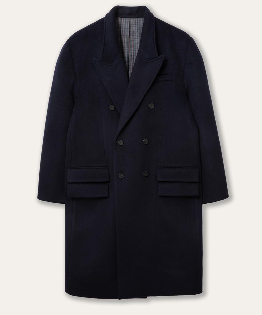 Viiverde Double Breasted Coat Navy