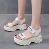 Sports Sandals Women's Summer Platform New Velcro Beach Shoes College Style Is Good with Casual Women's Shoes
