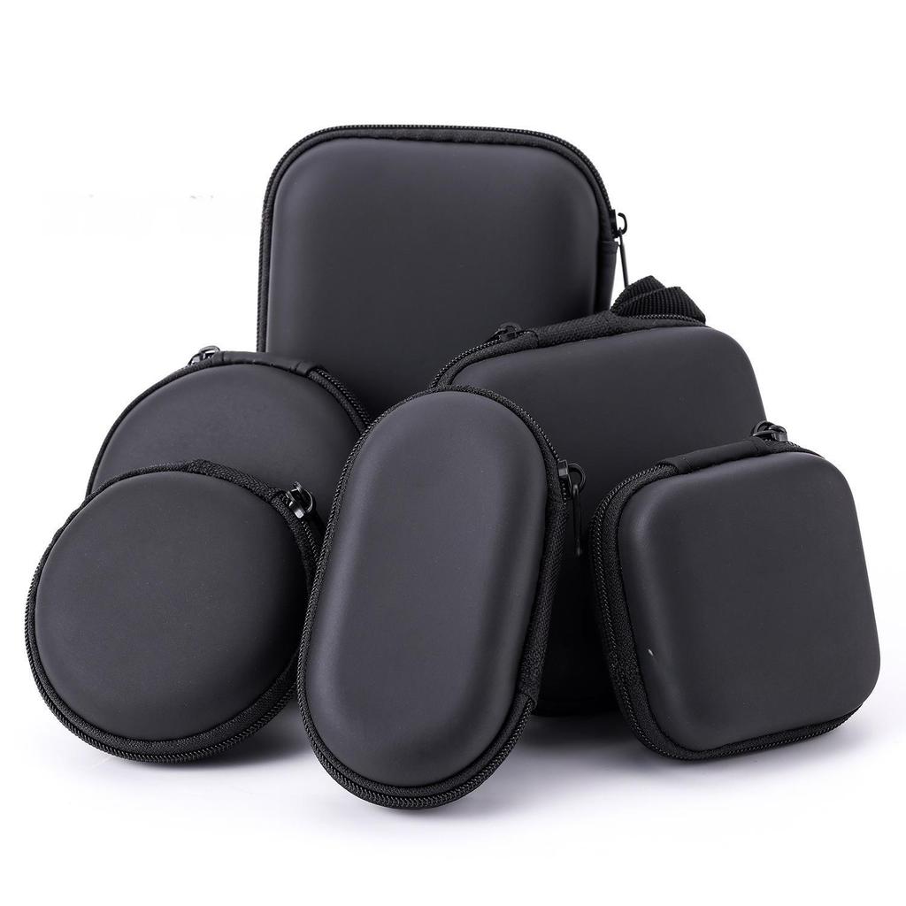 Сумка для хранения наушников и электронных устройств Eva с застежкой-молнией