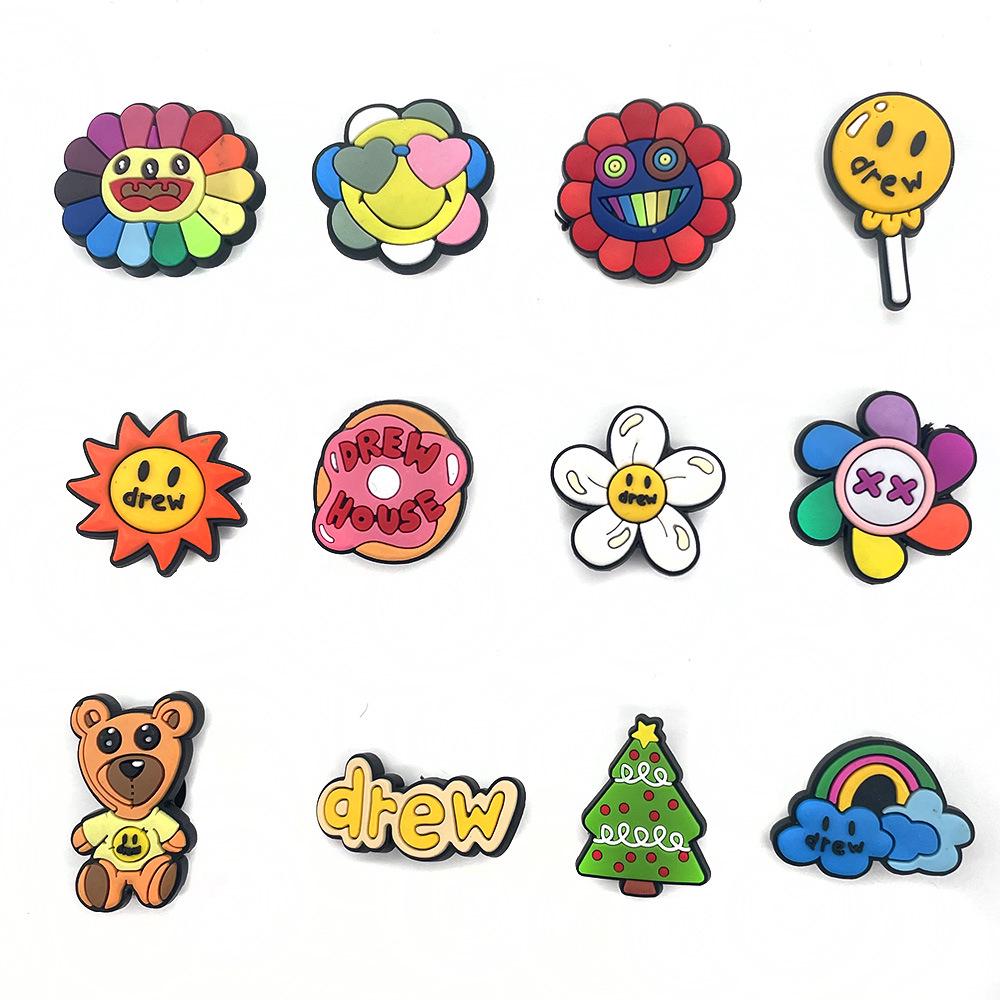 Cartoon Anime Shoe Decoration Buckle Set for Clogs – DIY Accessories