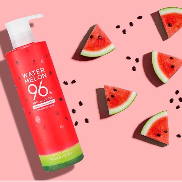 HOLIKA HOLIKA Успокаивающий гель «Арбуз» 96% 390 мл / 13,19 жидких унций. (3 варианта)