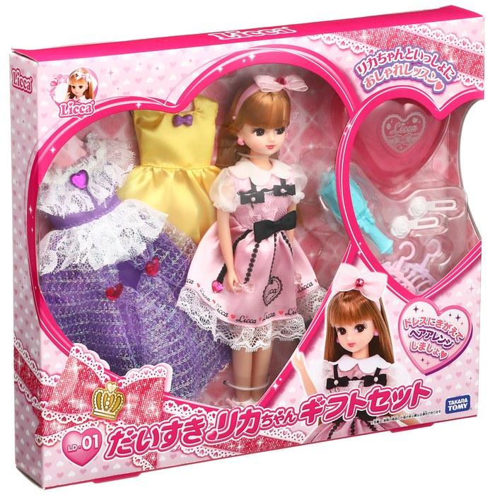 Takara Tomy Licca Doll LD-01 Daisuki Licca Gift Set