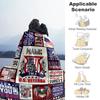 Veterans Personalized Name Blanket Cozy Personalized Blanket Durable Comfort Perfect for Sofa Home Decor Couch Bed Four Seasons Universal