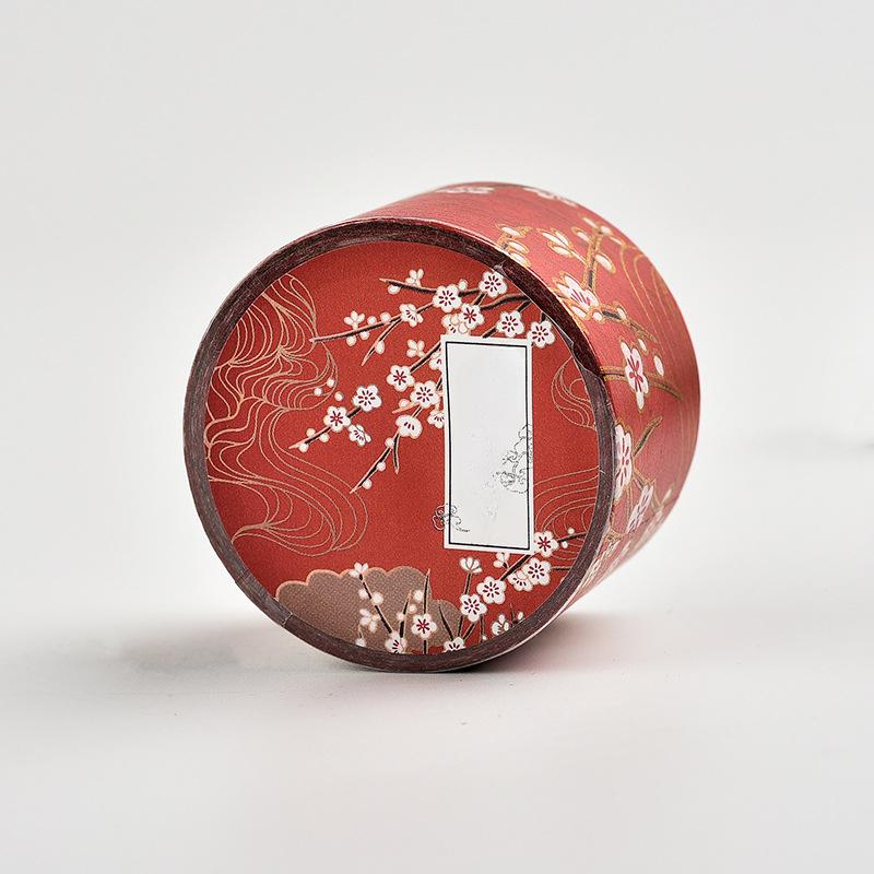 Vintage Washi Tape Diary Decorative Adhesive Tape Stationery Gold Foil Washitape Scrapbooking Journal Supplies Masking Tape