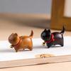 Sandalwood Mini Kitten Ornament: Cute Healing Handmade Desktop Gift