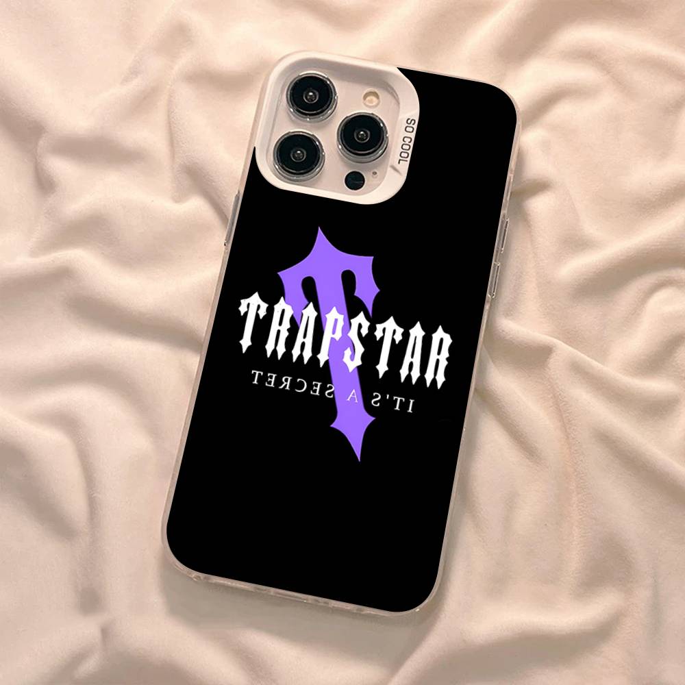 Чехол для телефона T-Trapstars Для iPhone 16 15 14 13 12 11 17 Pro Max Plus Цвет Серебристый Корпус