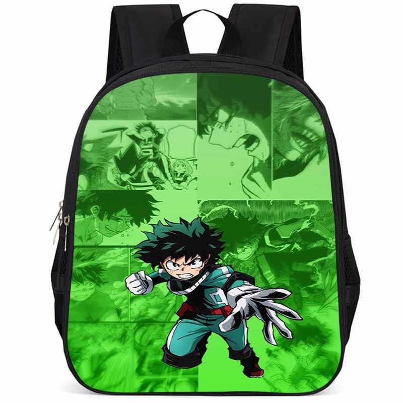 My Hero Academia 15-inch Large Capacity Lightweight Oxford School Backpack For Kids