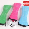 1Pcs Portable Tableware Zipper Bag Outdoor Travel Camping Recyclable Cutlery Pouch Chopsticks Spoon Bag Cloth Storage Bag