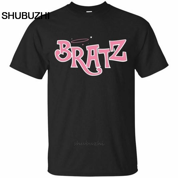 Bratz Angelz Tshirt For Unisex Women Kids Gifts Short Sleeve Black TShirt S3Xl Summer ONeck Tops Tee Shirt