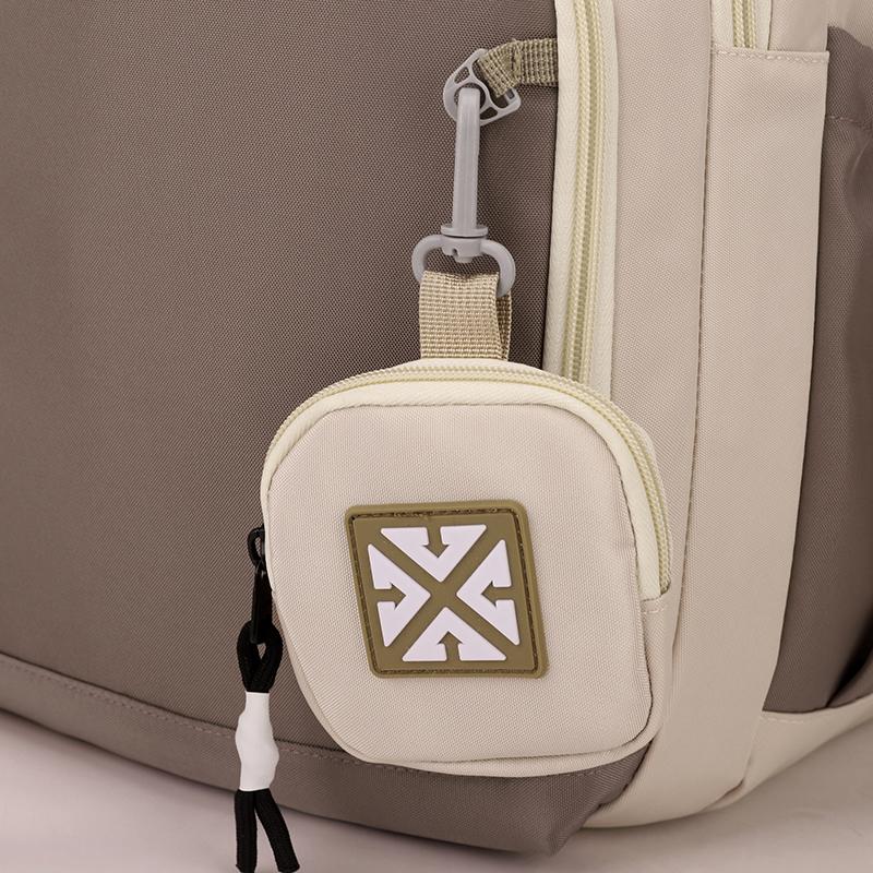 Школьный рюкзак для старшеклассника, цветной блок, большой вместимости, прочный рюкзак