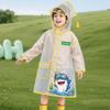 EVA Children Rain Poncho Transparent Student Rainwear Cute Rain Coat Jacket  Outdoor Use