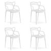 Стул KATO - белый x 4