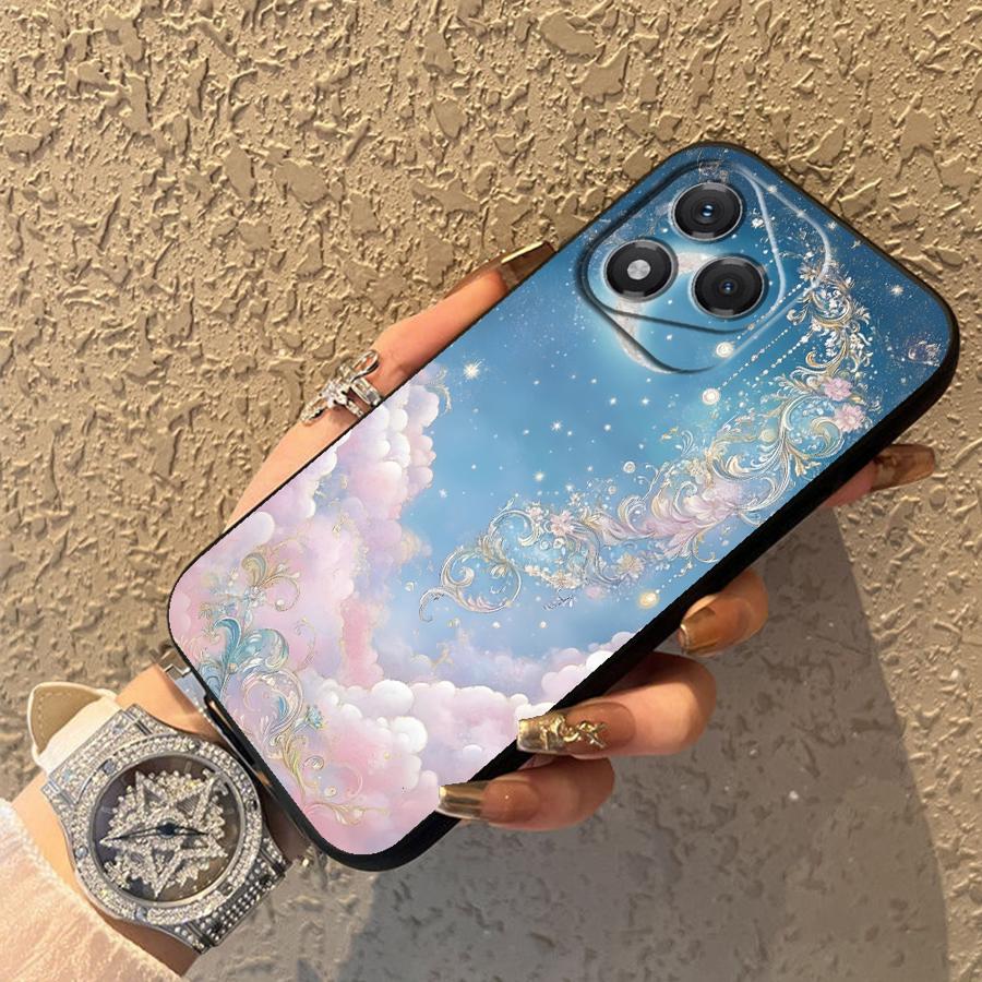 Чехол для телефона Funda для Honor X9a 70 90 X6 X7 X5b Magic5Lite 8X 200 400 Lite X8 Простой узор с бабочками